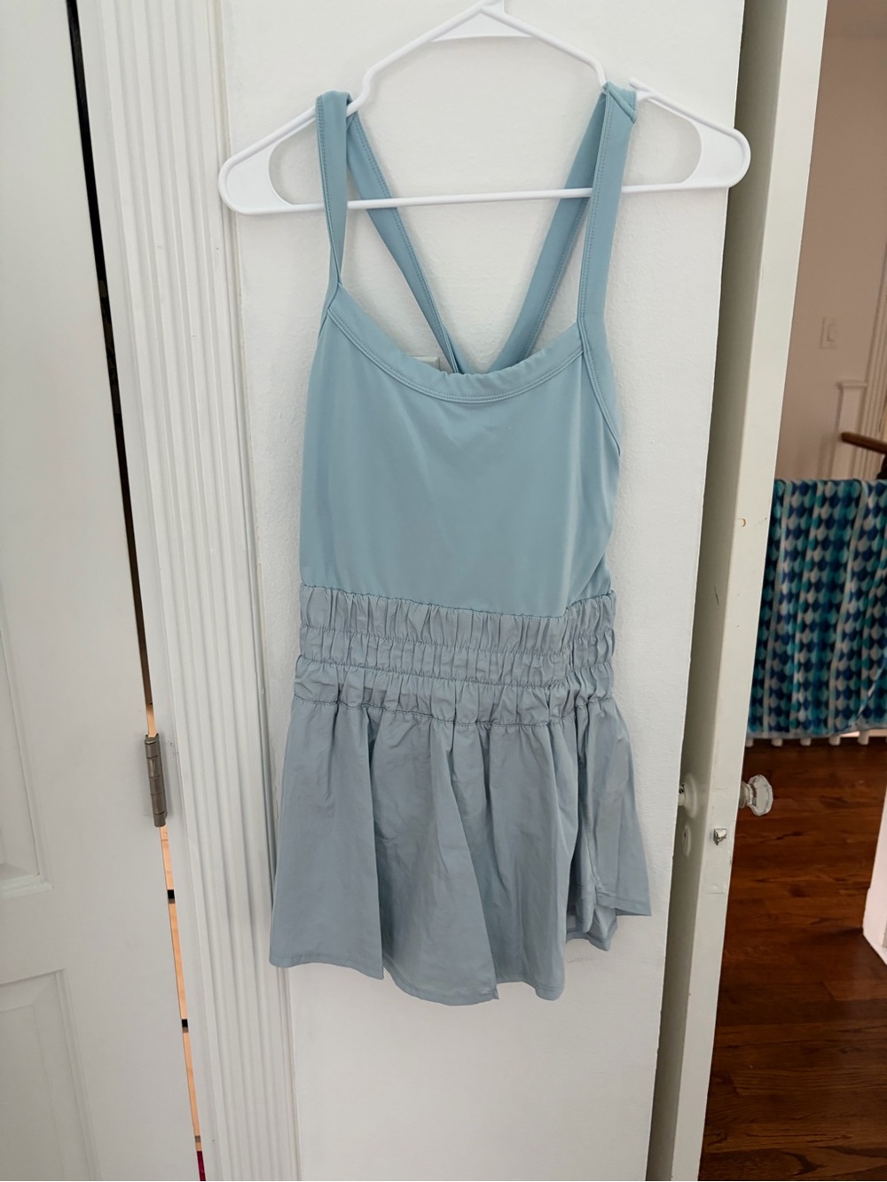 FP Movement  Pale Blue tank top romper